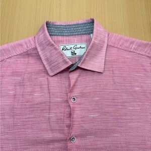 Robert Graham Pink Men's Shirt
